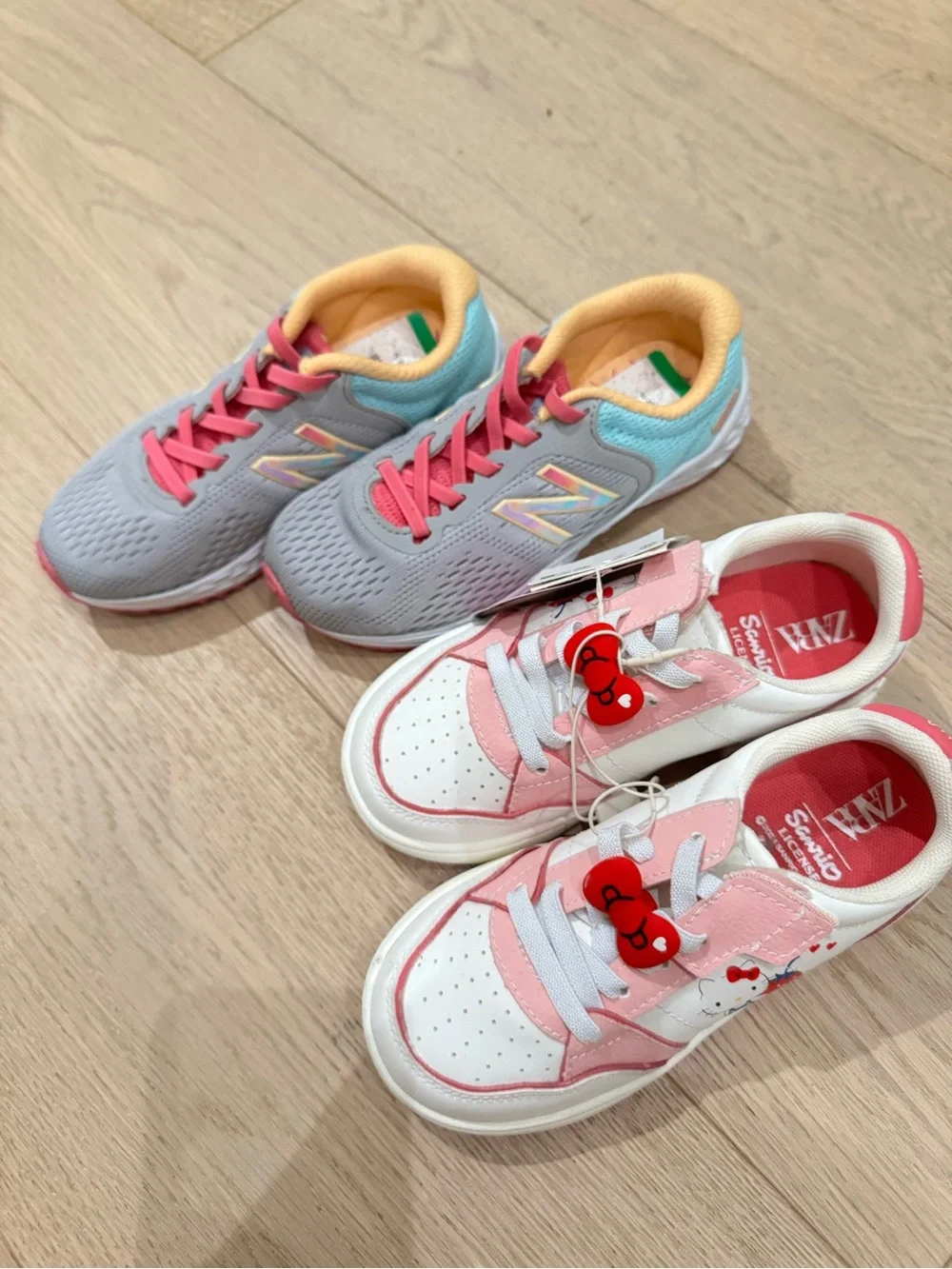 New Balance Kids Sneakers and Zara*Hello Kitty sneakers bundle